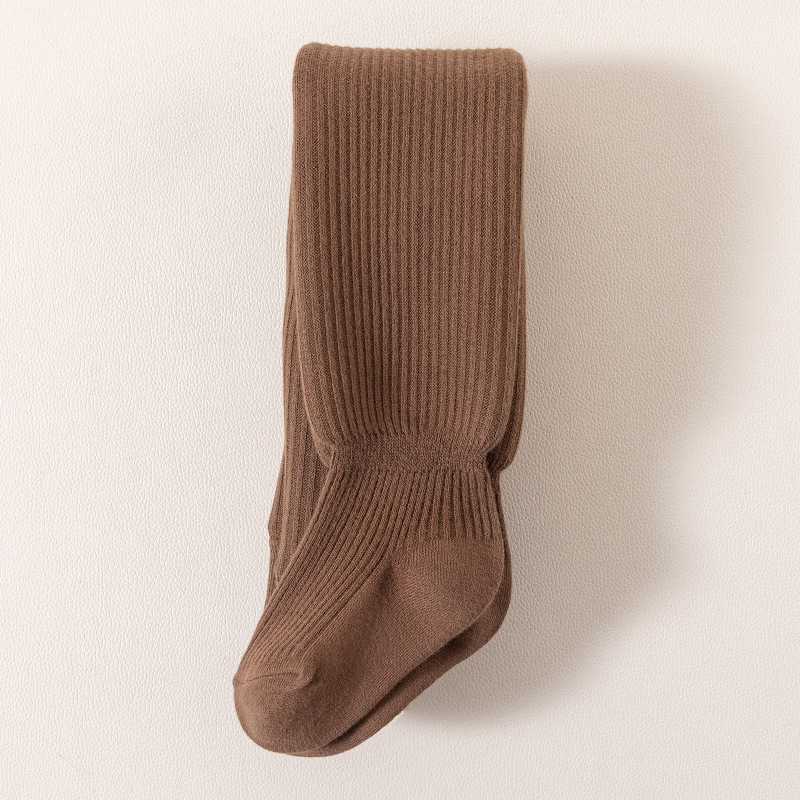 Picture of 2025 Spring and Autumn Girls' Easiest for Match Outerwear All-In-One Socks Black Velvet Thickened Leggings Warm Children's Pantyhose