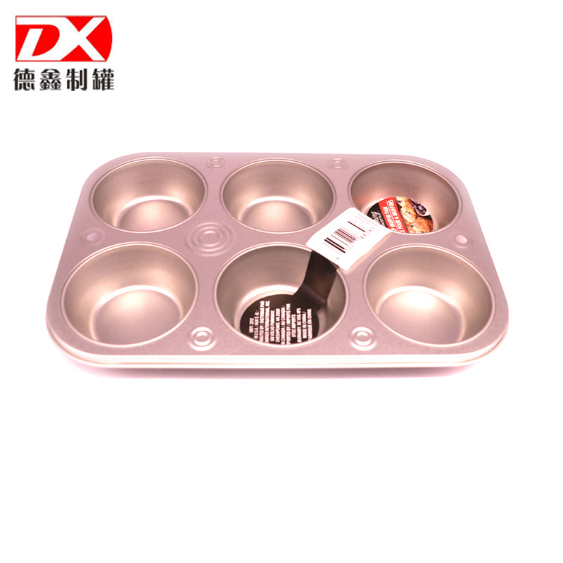 Picture of Tinplate Bakeware Cake Bakeware Metal Mold Rectangular Pastry Metal Tray Set Metal Bakeware