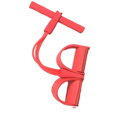 Picture of Pedal puller multi-function sit-up auxiliary home fitness belly arm pedal tube 6 pull rope