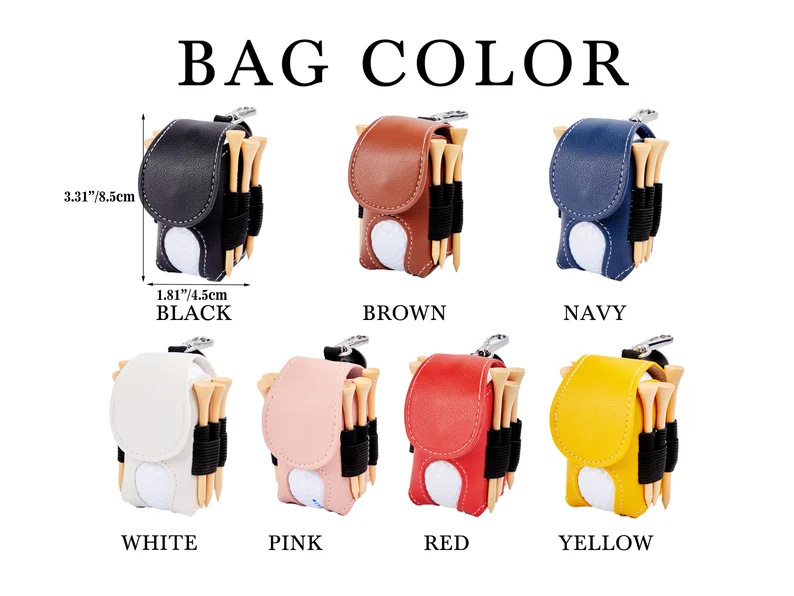 Picture of Cross Border Golf Bag Outdoor Portable Gal Small Ball Bag Waist Hanging GOLF Ball Stud Set Bag