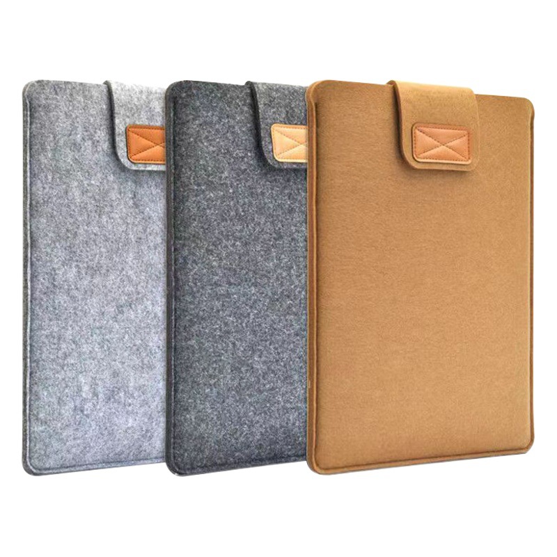 Felt Laptop Bag MacBook Air11.6 13.3 Inch 15 Felt Liner Bag iPad Protective Cover