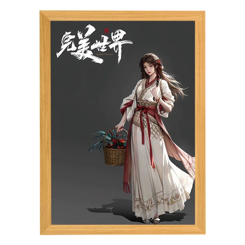 Manufacturer Wholesale Douyin Ins Same Style Night Light Creative Ornaments Light Painting Spell Return Series Animation Characters