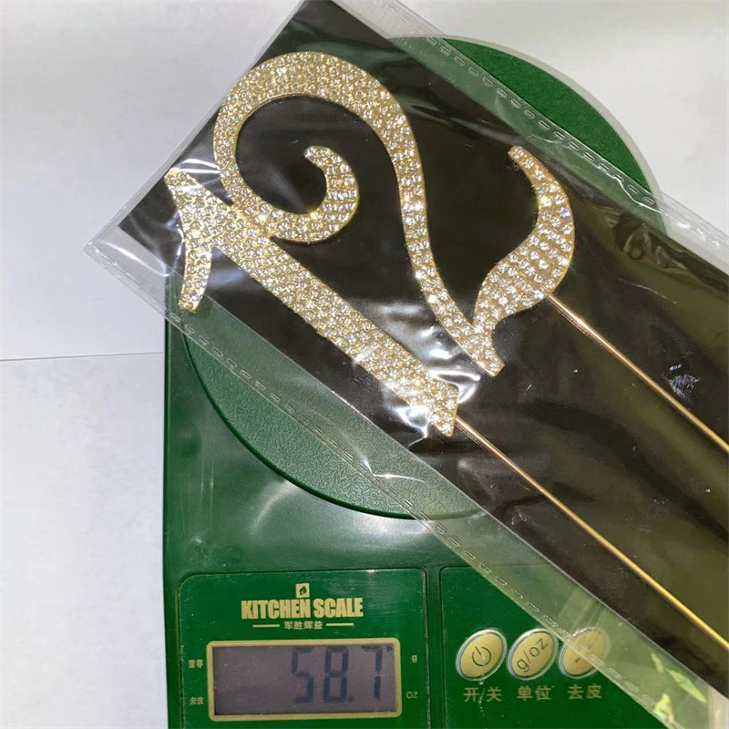 Picture of Wedding cake insert card foreign trade best selling wedding cake accessories large number 50 60 70 90