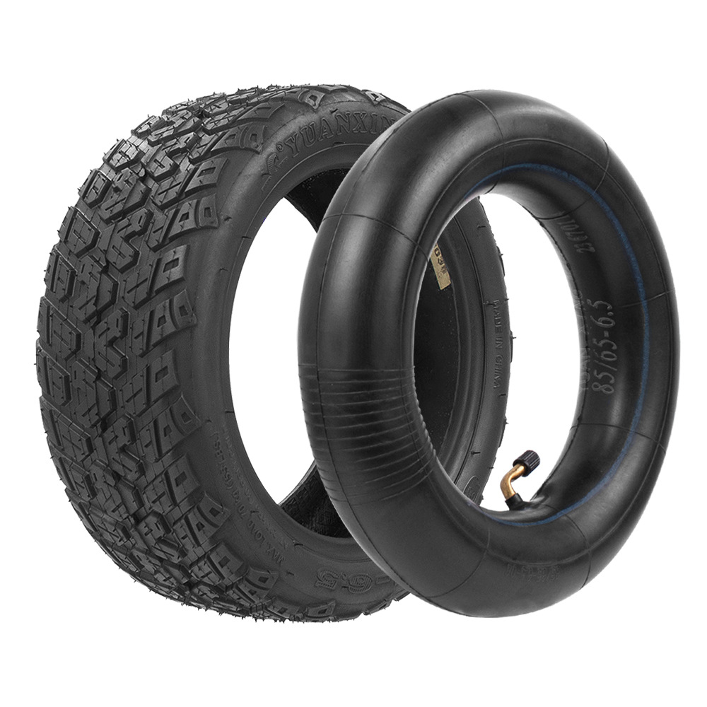 Picture of 10 inch 85/65-6.5 wear-resistant tires are suitable for Kugoo G-Booster scooter inner tube and outer tire accessories