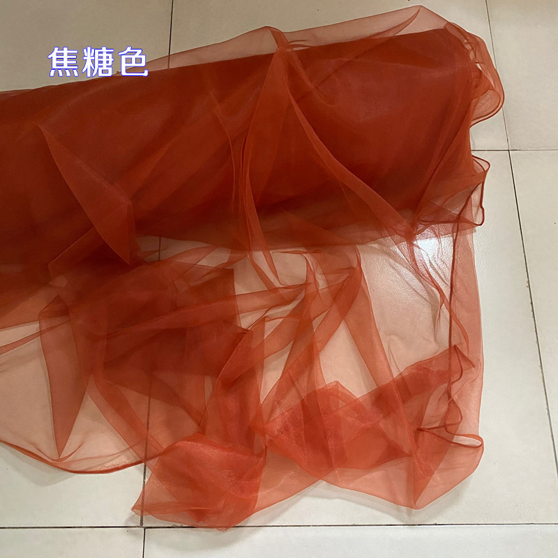 Picture of Cross-Border Tulle Wedding Chair Back Decoration Swiss Tulle Wedding Decoration Bamboo Chair White Tulle Ceiling Mesh Decoration Props