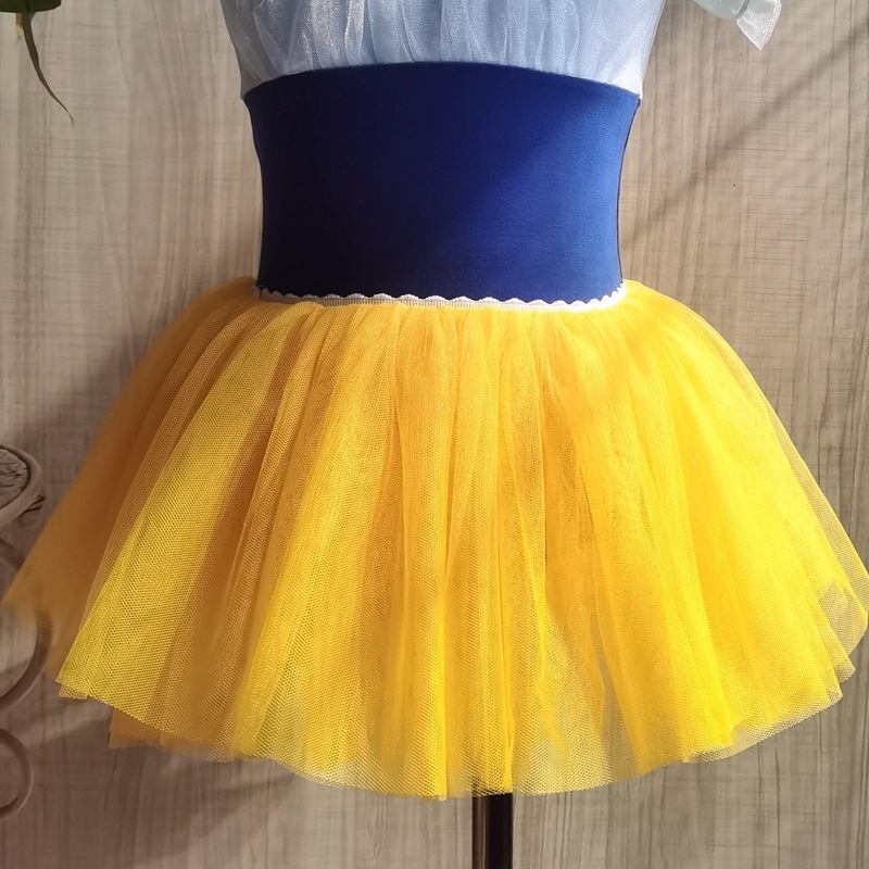 Picture of New Children's Dance Ballet Dress Mesh Puff Dress Six-One Performance All-match Dance Half-length Princess Cake Dress
