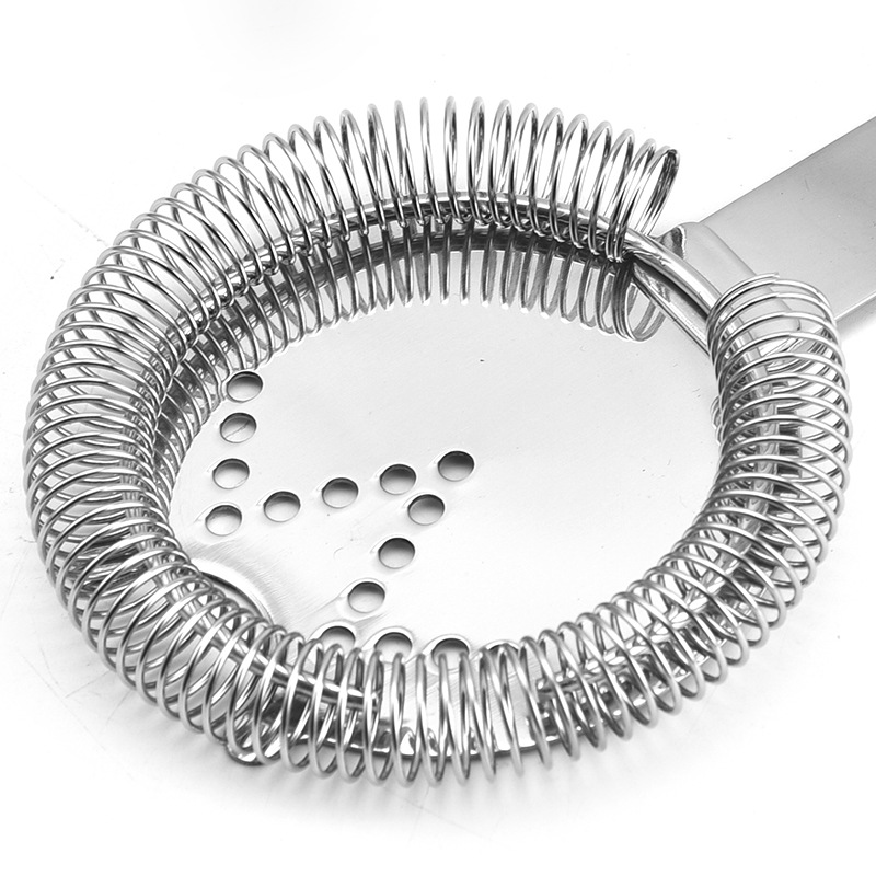 Picture of Stainless Steel Ice Strainer Bar Ice Breaker Mixer Cocktail Ice Breaker