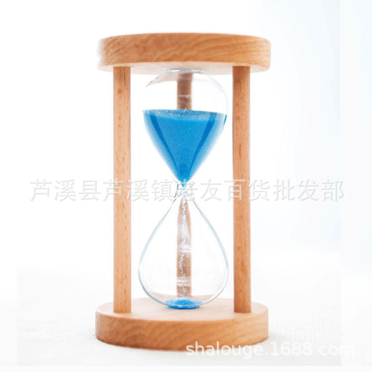 Creative wooden restaurant hourglass 2015102530 minutes serving timer desktop decoration gift