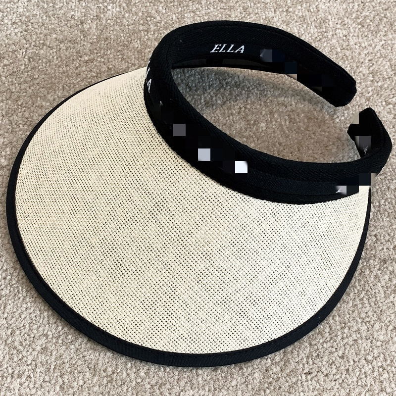 Picture of Sun hat foldable sun hat outdoor riding Women's Big brim empty top cycling sun protection fisherman sun hat