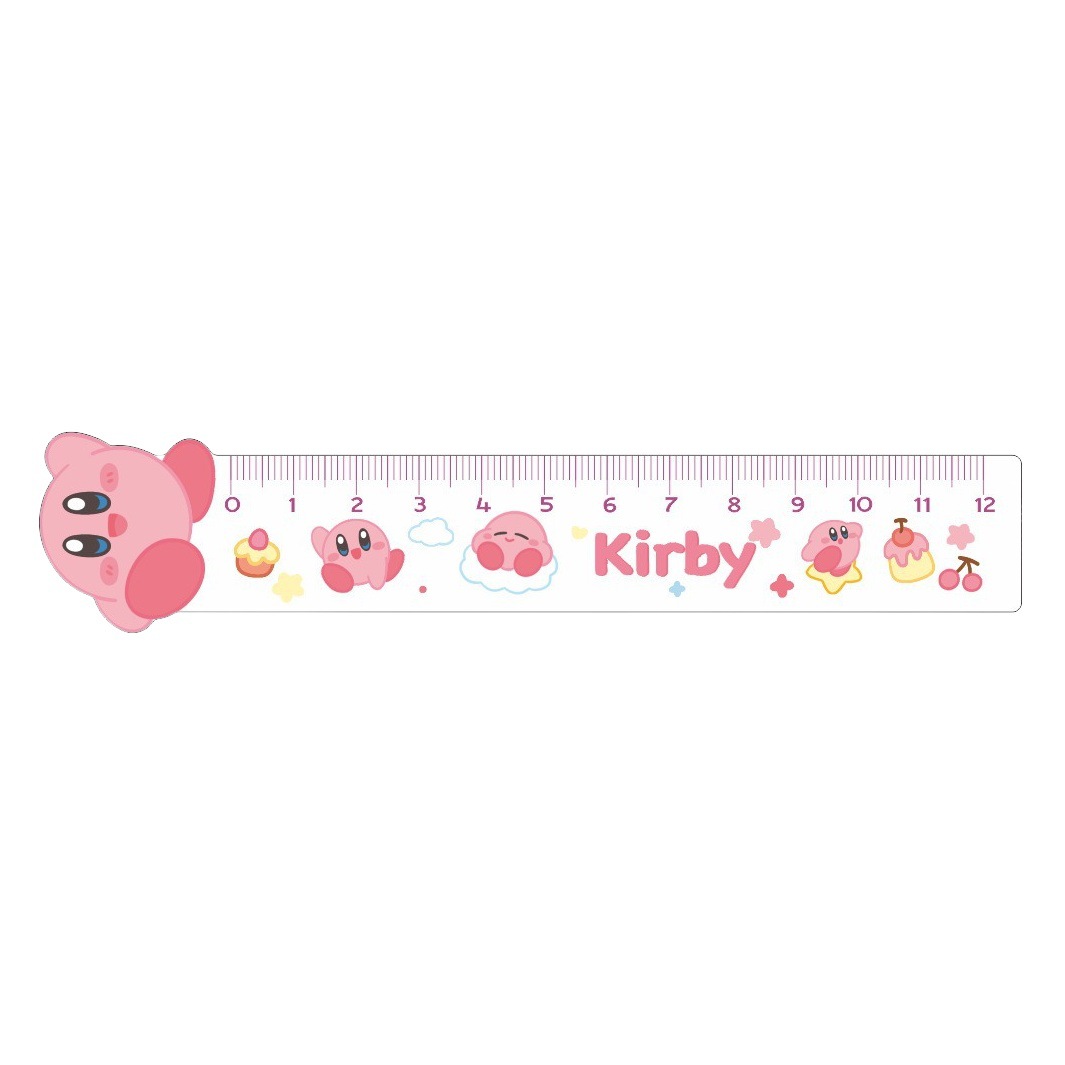 Cute Cartoon Acrylic Student Measuring Acrylic Ruler Stationery Measuring Ruler Student Special Transparent Ruler
