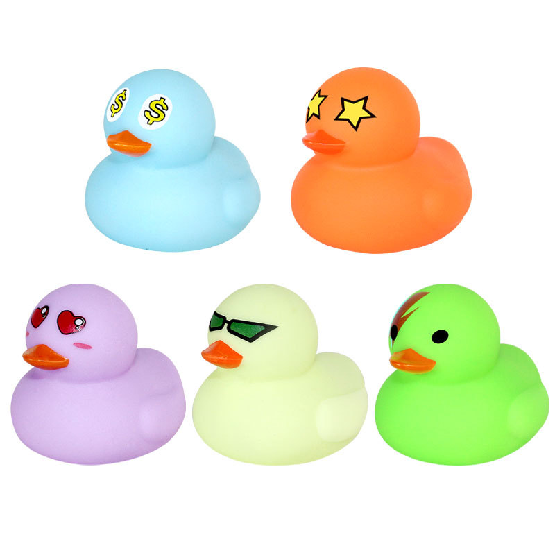 Picture of Hong Kong Version of Little Duck Toy Baby Bath and Water No. 8 Little Yellow Duck Toy Kidsren's Educational Pinch and Call