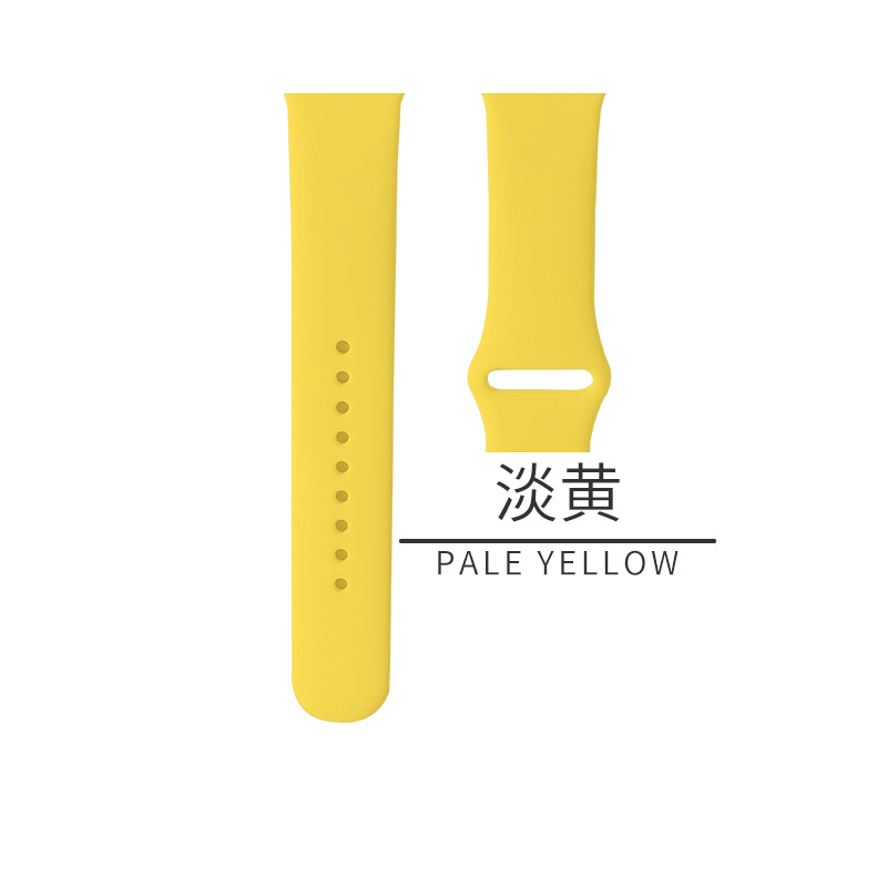 Picture of For AppleWatch Apple Silicone Strap iwatch1-9/SE Smart Watch Classic Sport Strap
