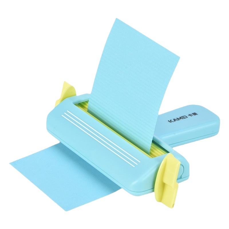 Cami manufacturers wholesale roll paper embossing machine children's intelligence hand account embossing machine roller printing indentation paper machine