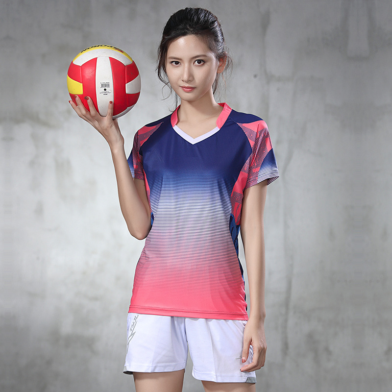 Picture of Badminton sportswear suit new quick-drying breathable round neck tennis table tennis uniform training team uniform custom printing