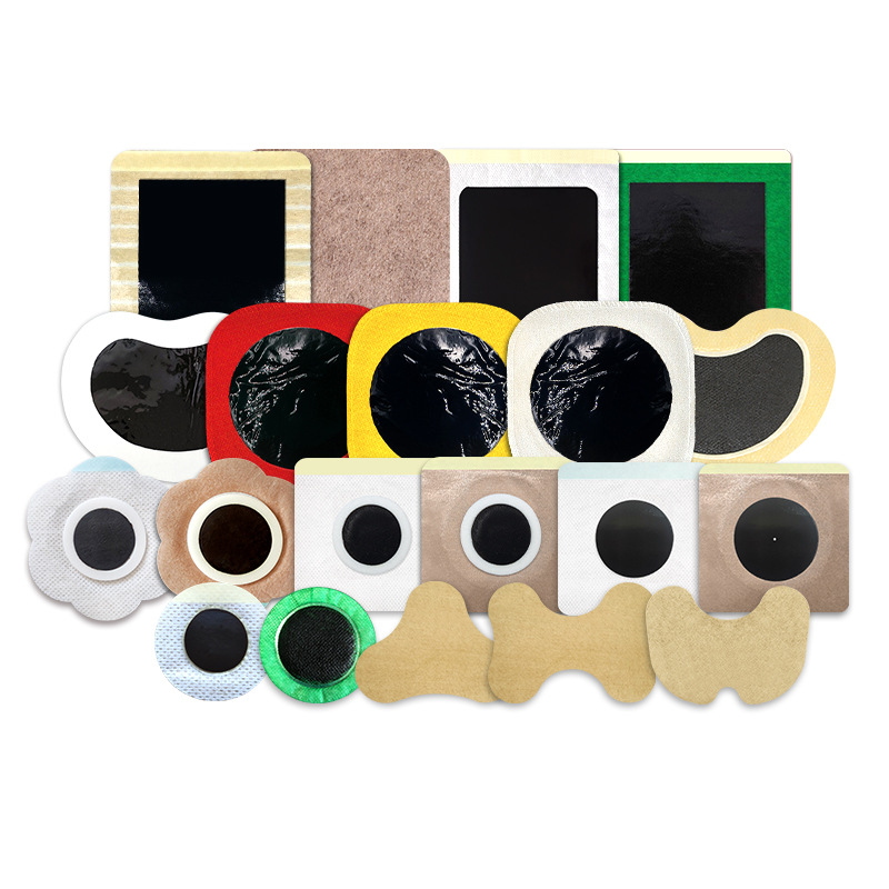 Picture of Handmade Old Black Ointment, Cervical Spine Patch, Lumbar Spine Patch, Heel Patch, Oem Old Black Ointment Processing, Bare Patch, Wholesale Black Ointment Patch