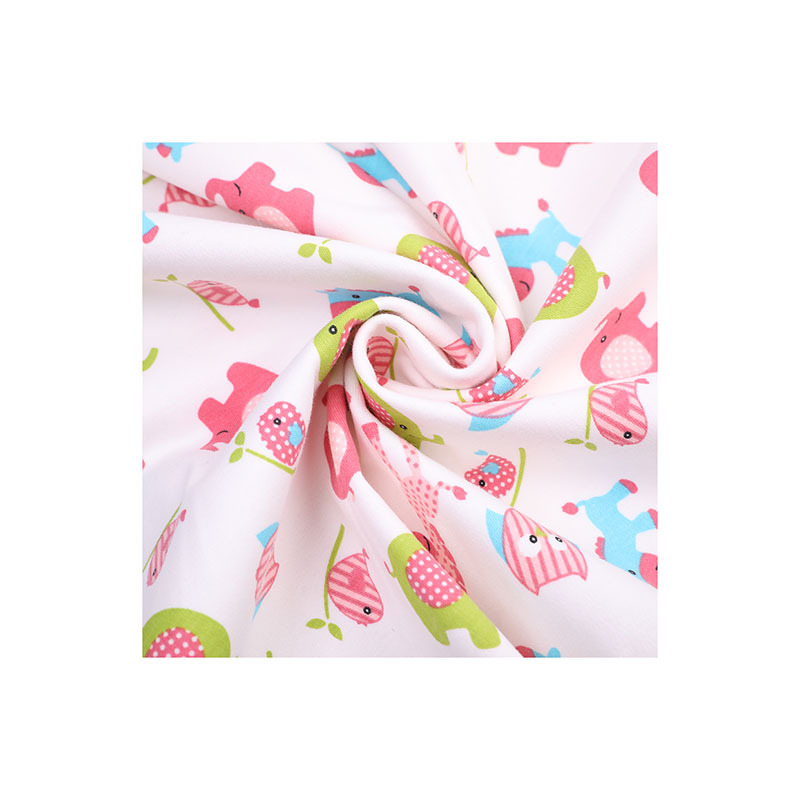 Picture of Printed Cotton Wool Diaper Pad Fabric Cotton Wool Fabric Composite TPU Waterproof Bamboo Fiber Diaper Pad Fabric