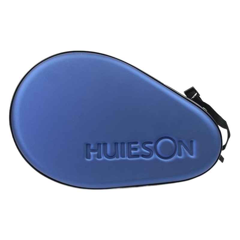 Huieson Table Tennis Racket Case, Gourd-Shaped Hard Shell Storage Bag, Waterproof and Durable, Can Hold Two Rackets