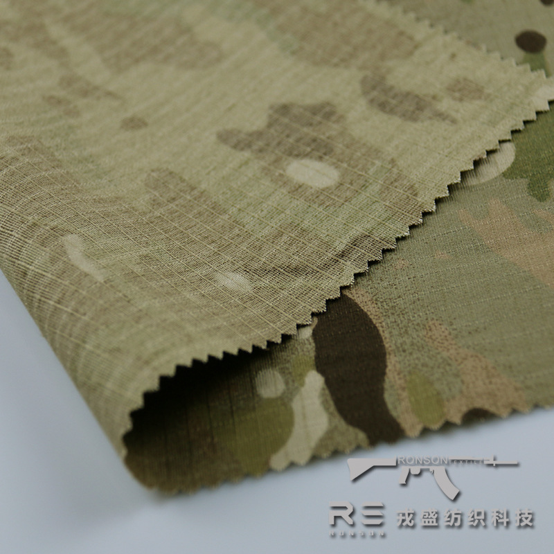 Picture of Rongsheng Home Textile stretch Cotton Fabric MC Camouflage Plaid Fabric Comfortable Breathable Tear Resistant g3g4 Tactical Pants Frog Suit