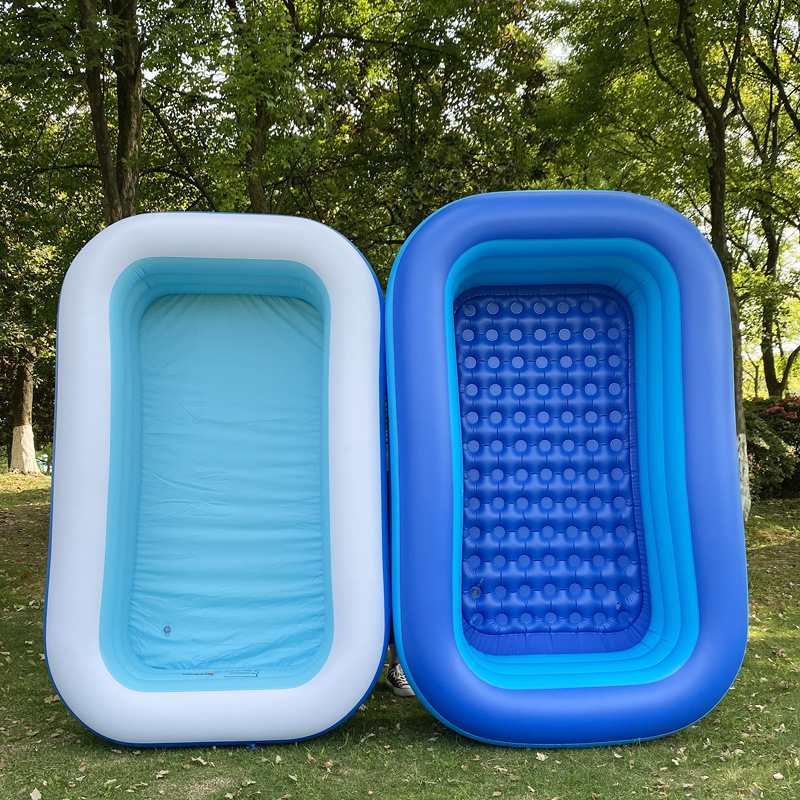 Picture of Inflatable Swimming Pool for Children Thickened Household Extra Large Baby Baby Adult Bath Pool Foldable