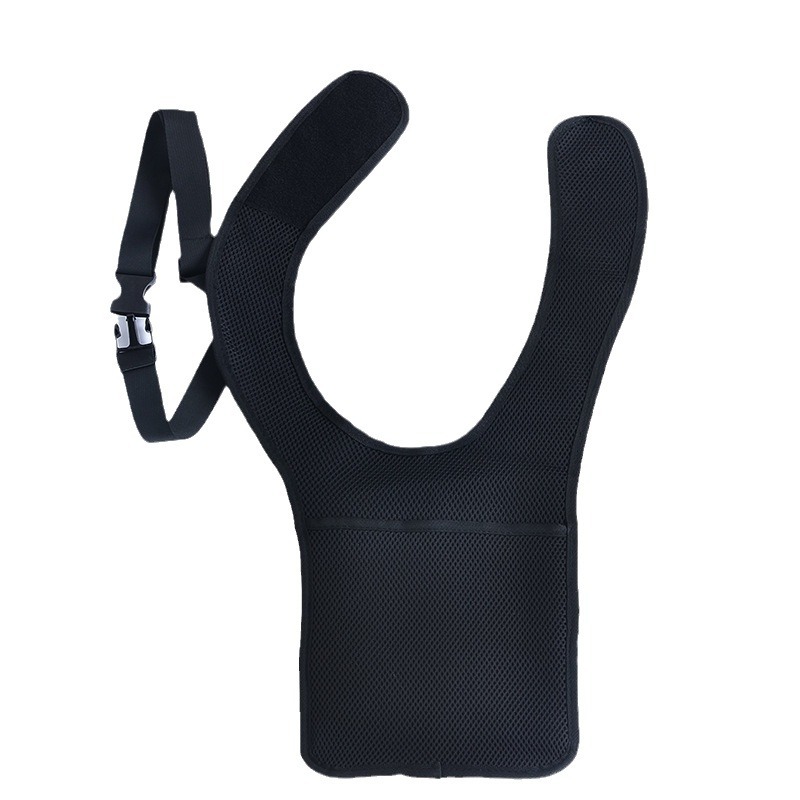 Picture of Invisible backpack men's shoulder arm bag armpit flat tactical outdoor sports running mobile phone close-fitting anti-theft waist bag