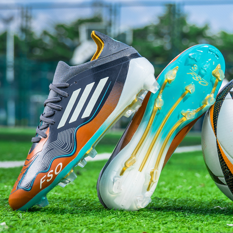 Cross-border new soccer shoes, AG long-stud, men's and women's broken studs, durable training, youth foreign trade soccer shoes