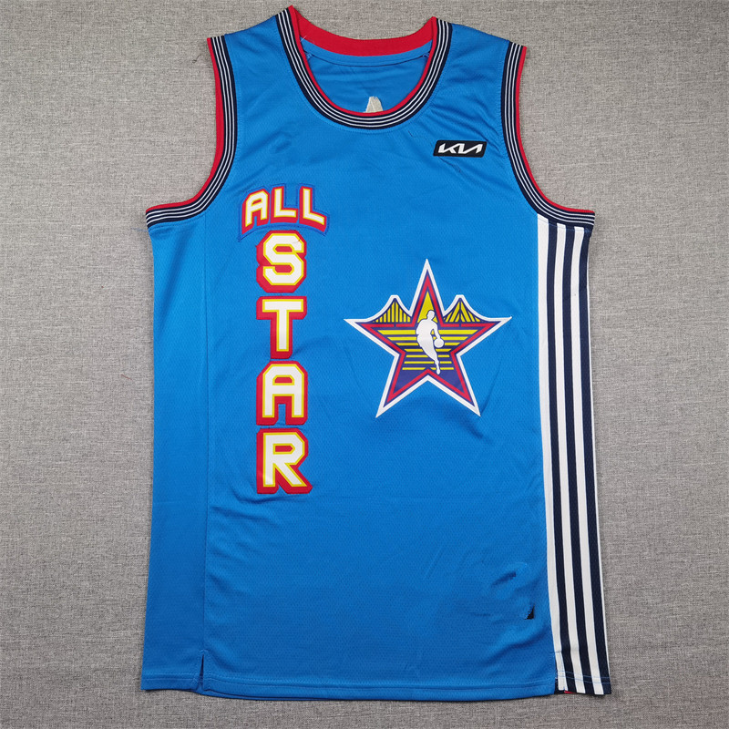 2025 New All-Star Sun 35 Basketball Jersey Durant light blue American Casual Summer Vest