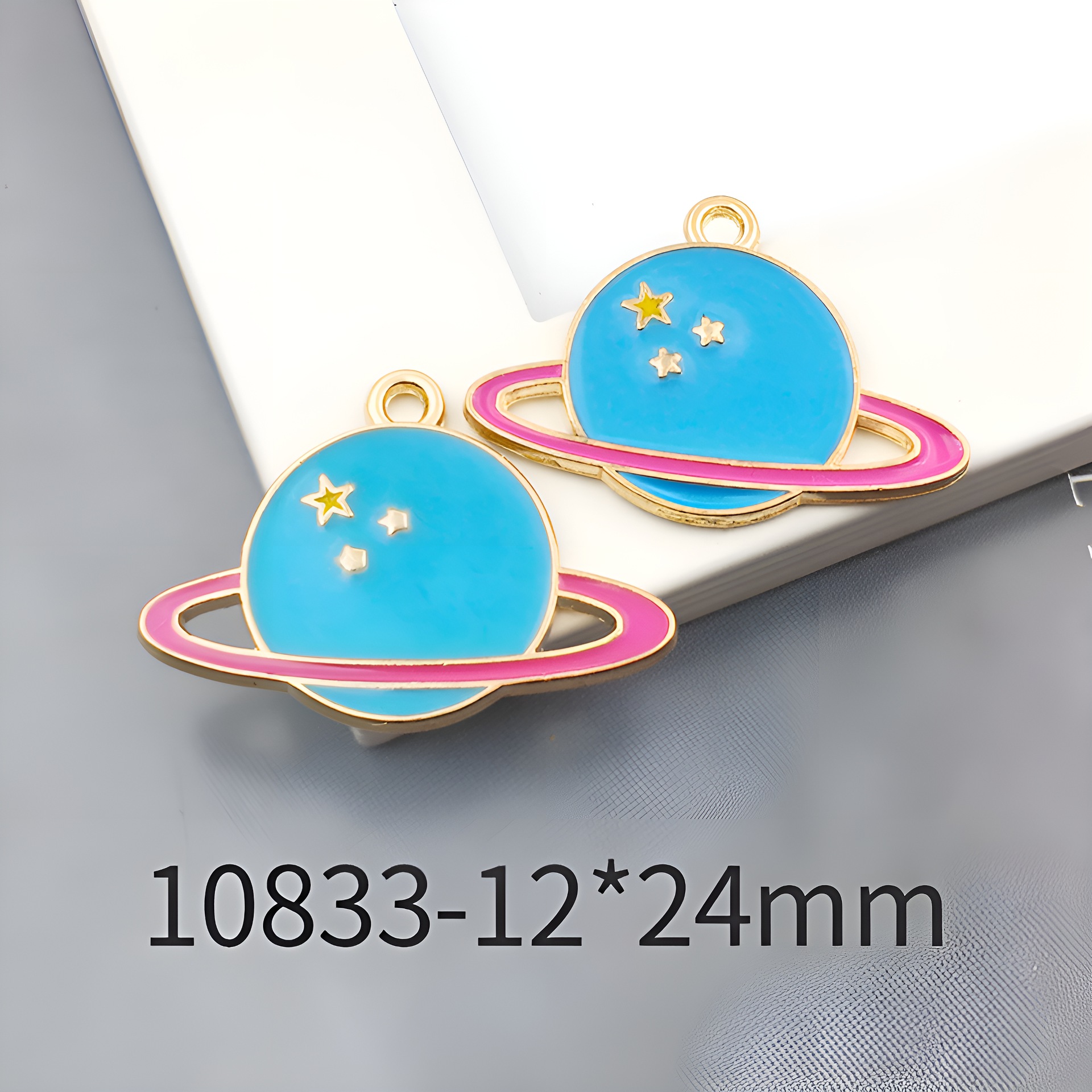 Picture of 1 Astronaut Space Rocket Star Accessory Alloy Oil Drop Pendant Earrings Bracelet Pendant Space Fashion Jewelry