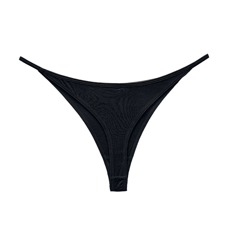 Picture of thong women bikini fashion fitness yoga modal sexy t pants cotton seamless women's underwear