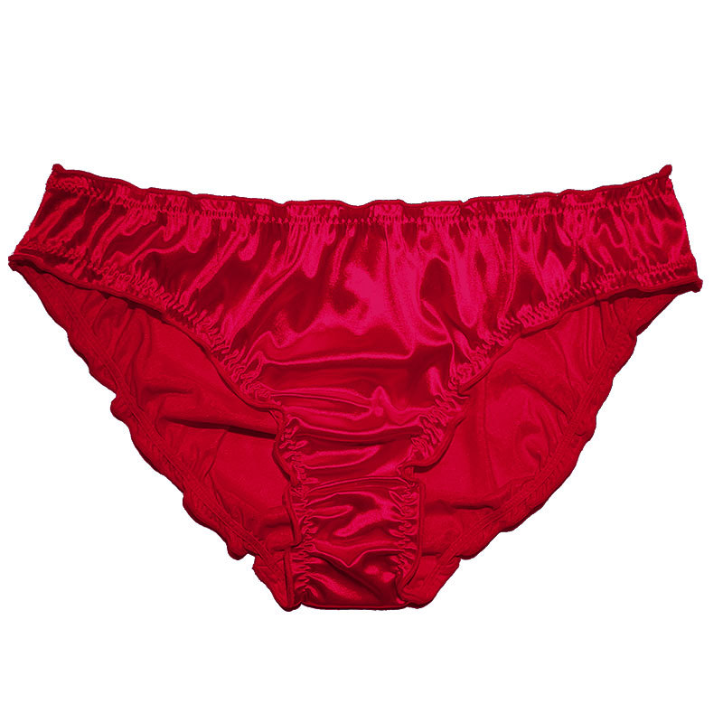 Picture of Cross-border Amazon Large Size Women's Underwear Low Waist European and American Sexy Soft Comfortable Super Stretch Color Thong Pure Cotton