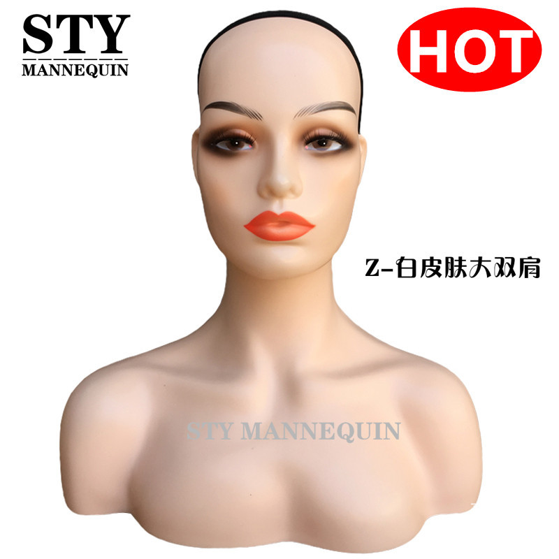 Picture of STY head model export best-selling dummy head model fashion female wig head model head model window display model head model