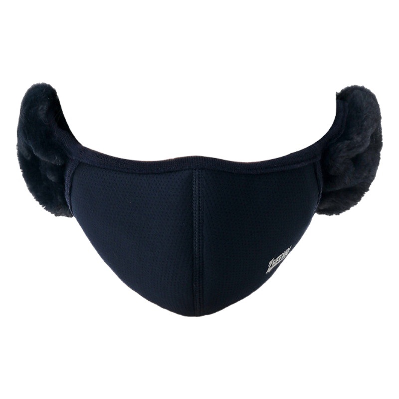 Winter warm mask earmuffs riding windproof cold two-in-one three-dimensional cotton mask three-dimensional mask wholesale