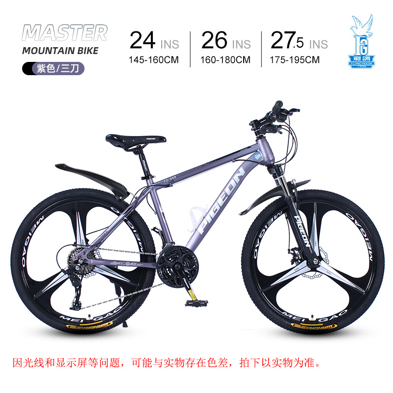 Picture of Flying Pigeon Bike Men's Cross-country Variable Speed Mountain Bike 24 Inch Outdoor Sports Cycling Road Bike