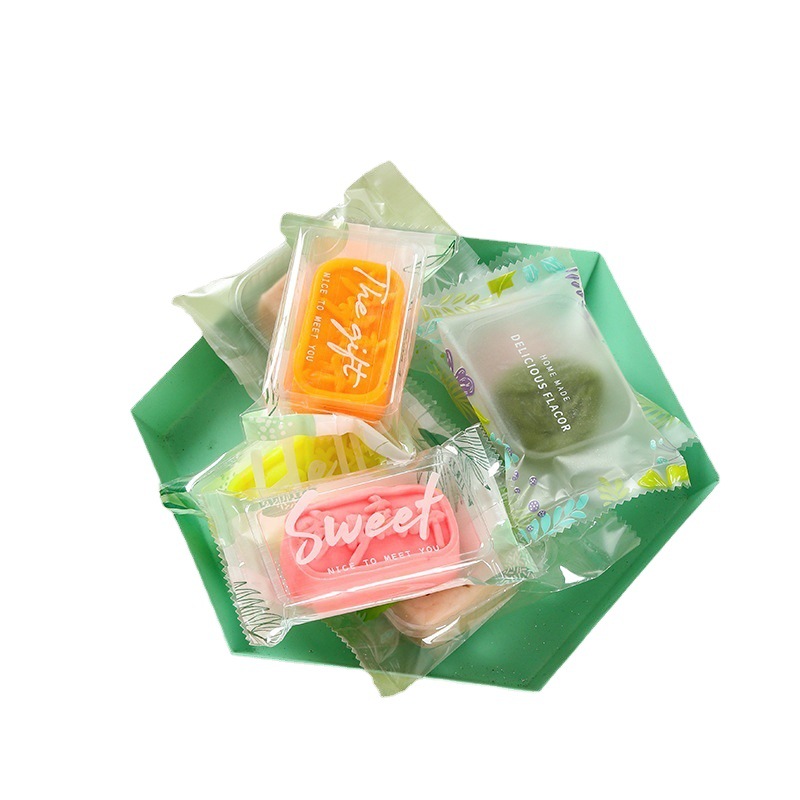 Mung Bean Cake Packaging Bag Pastry Pineapple Cake Snack Machine-Sealed Bag Food-Grade Baking Plastic Bag Moisture-Proof Baking Bag