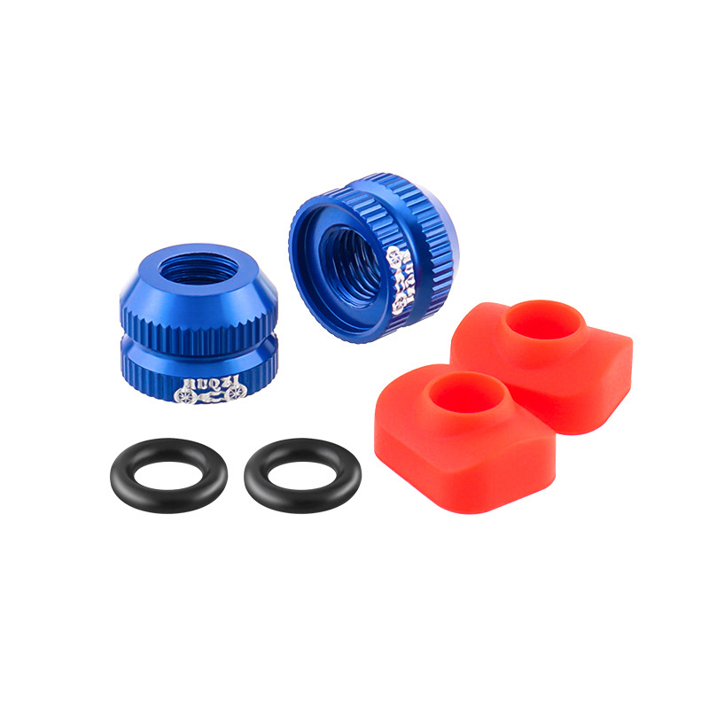 Picture of MUQZI mountain road dead fly bicycle French nozzle NUT vacuum tire air nozzle nut inner tube valve
