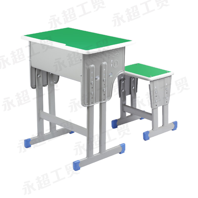Picture of Primary and Secondary School Students Desks and Chairs School Training Tutoring Class Tutoring Lift Children's Desks Learning Desks and Chairs Writing Set