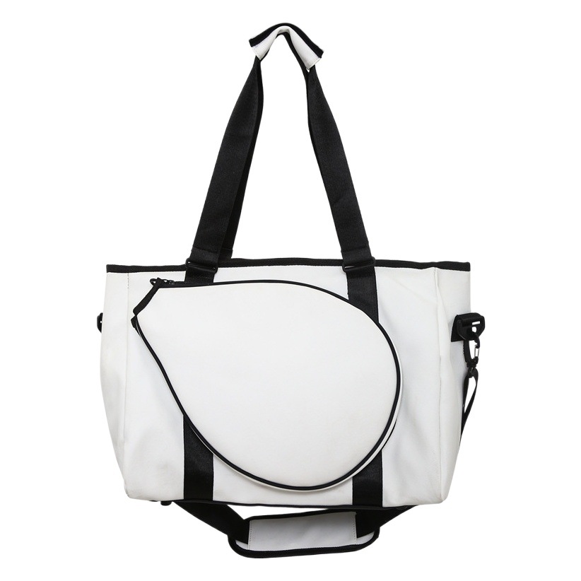 2024 New Style Fashionable Badminton Bag Large Capacity Portable Shoulder Crossbody Sports Bag Men's Simple Tennis Bag Waterproof