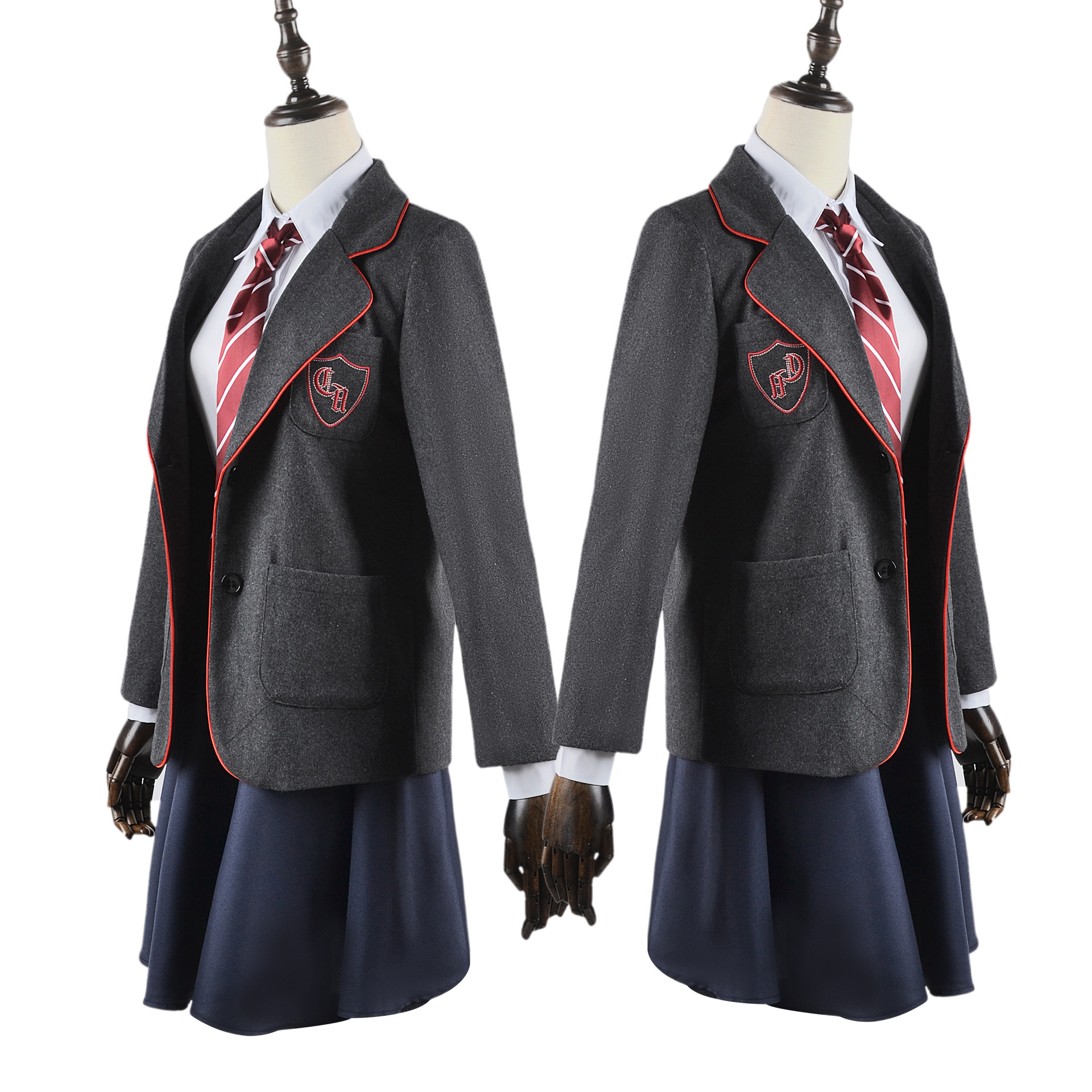 Picture of Beishui Trade Matilda cos Gray School Uniform Adult Children Code cosplay Uniform European and American Film and Television Uniform