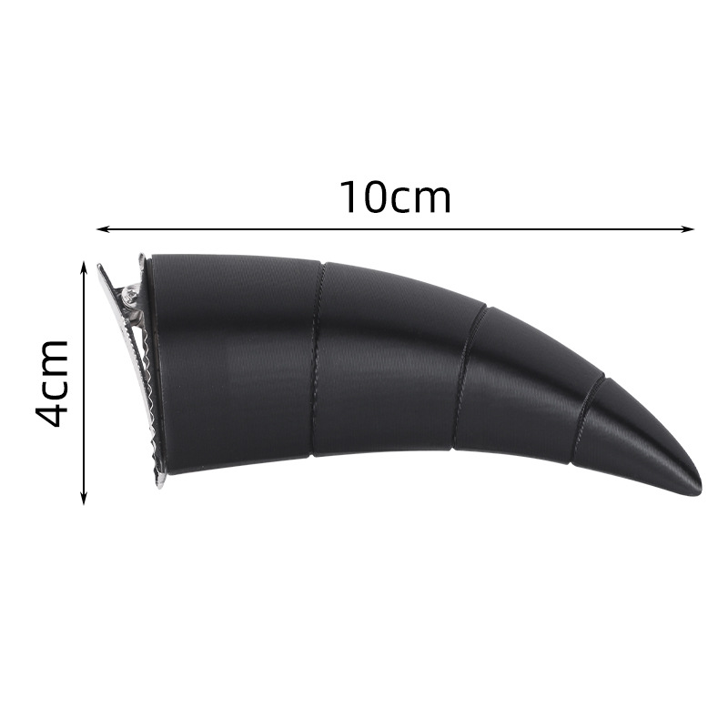Picture of cosplay Universal Black Devil Horn Horn Halloween Headwear Accessories Props Cos Anime Hairpin 3D Headwear
