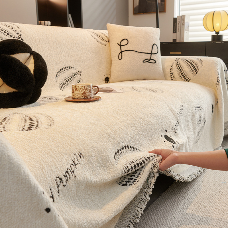Factory Outlet Autumn and Winter Advanced Sense Sofa Towel Sofa Cover Cloth Four Seasons Universal Anti-cat Scratch Sofa Cover Sofa Blanket