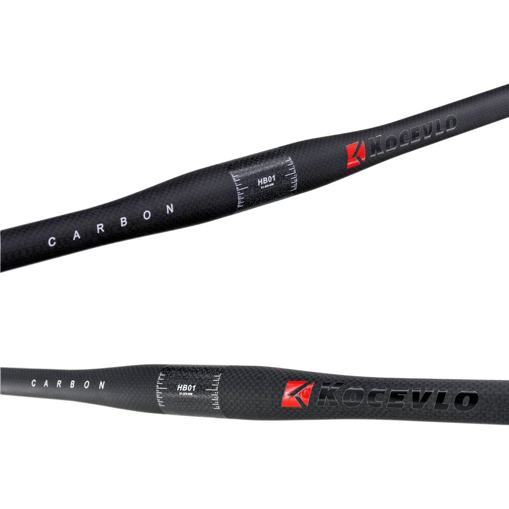Full carbon fiber Yan handle 3k bicycle handle mountain bike handle horizontal bicycle handle straight Yan handle