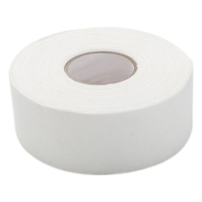 Factory direct supply sports white patch white fine cloth sports tape foot protection sports bandage cotton sawtooth tape