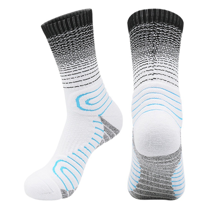 Autumn and Winter Adult Professional Basketball Socks Long Mid-Calf Socks Children's Long Sports Socks Sweat-Absorbent Towel Bottom Socks Men's Wholesale