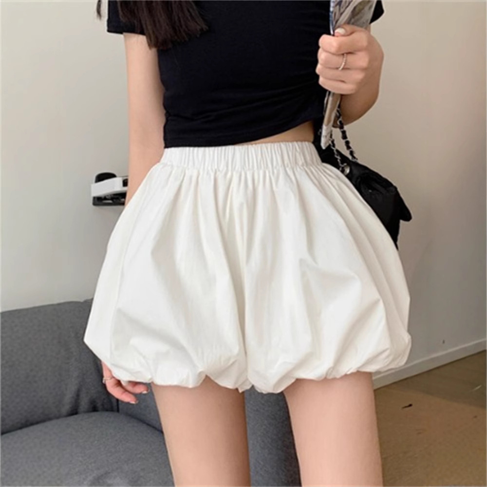 [Underpants] Safety Pants Wide-Leg Bloomers Women's Pants 2025 New Summer Thin High-Waisted Bud Skirt Shorts