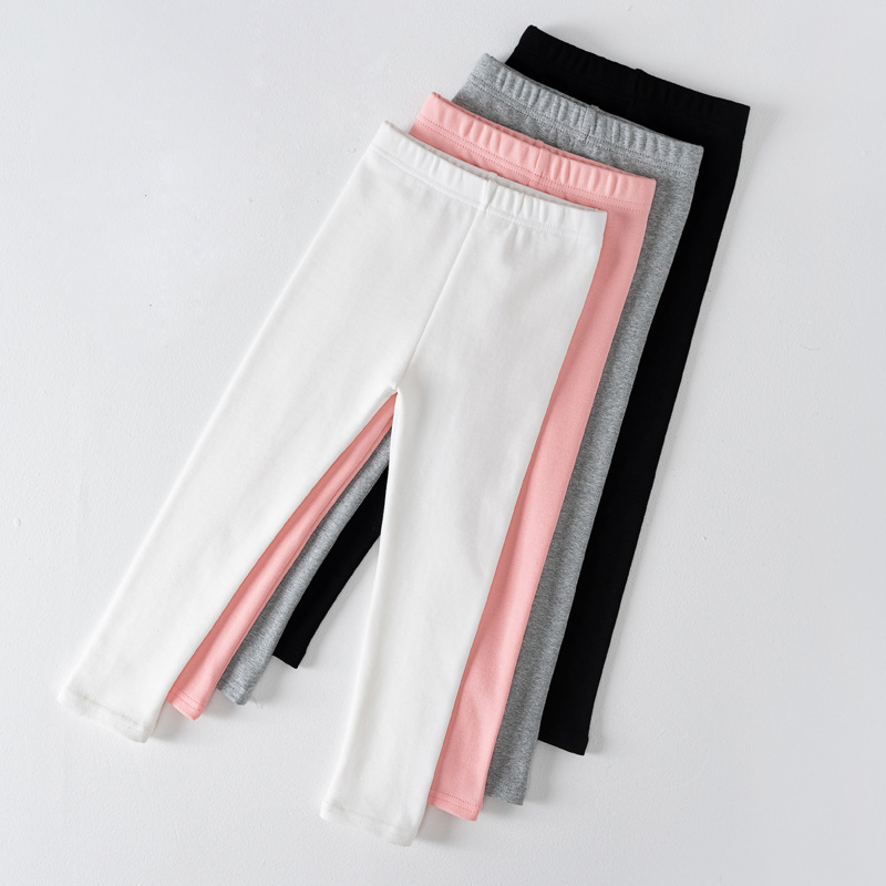 Picture of Girls' Leggings Spring and Autumn Cotton Baby Outer Wear Tight Pants Children's Long Pants Children's Pants Slim Fit Factory Batch