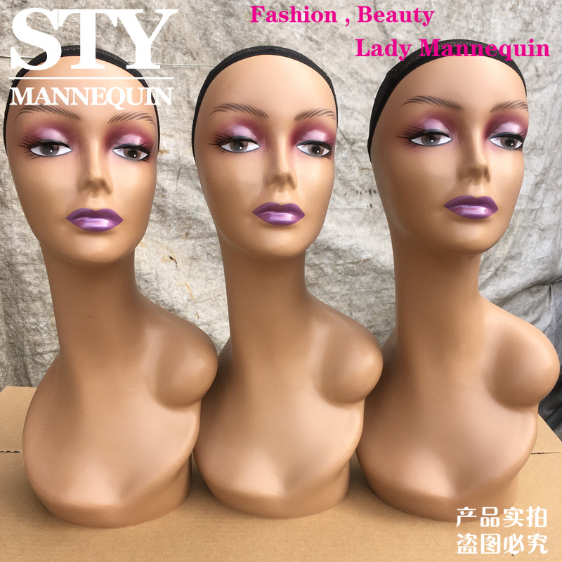 Picture of STY head model export best-selling dummy head model fashion female wig head model head model window display model head model