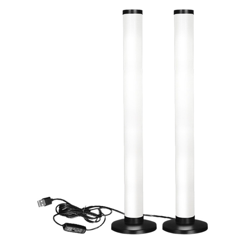 Cross-Border Popular 360-Degree Internet Celebrity Live Broadcast E-Sports Computer Desktop Pickup Light Bedroom Atmosphere High-End Atmosphere Light