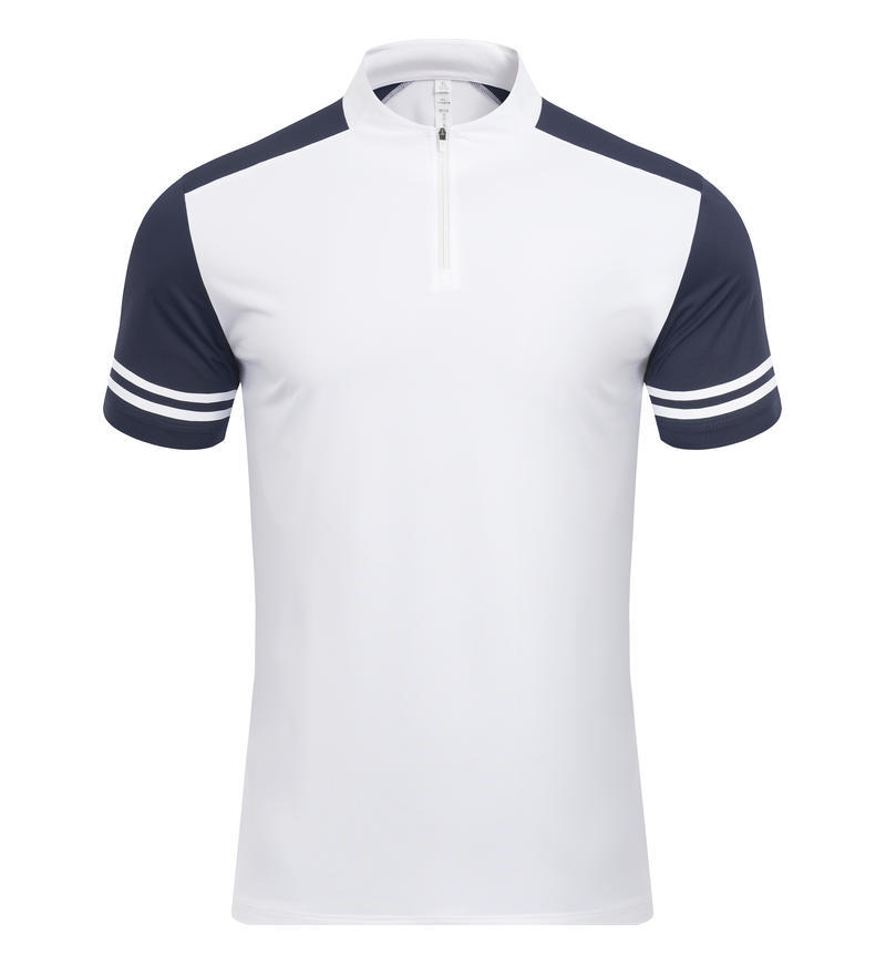 Picture of New Short-sleeved Lapel Work Clothes Sports Polo Shirt Enterprise Group Quick-drying Work Clothes Sports Lapel Shani