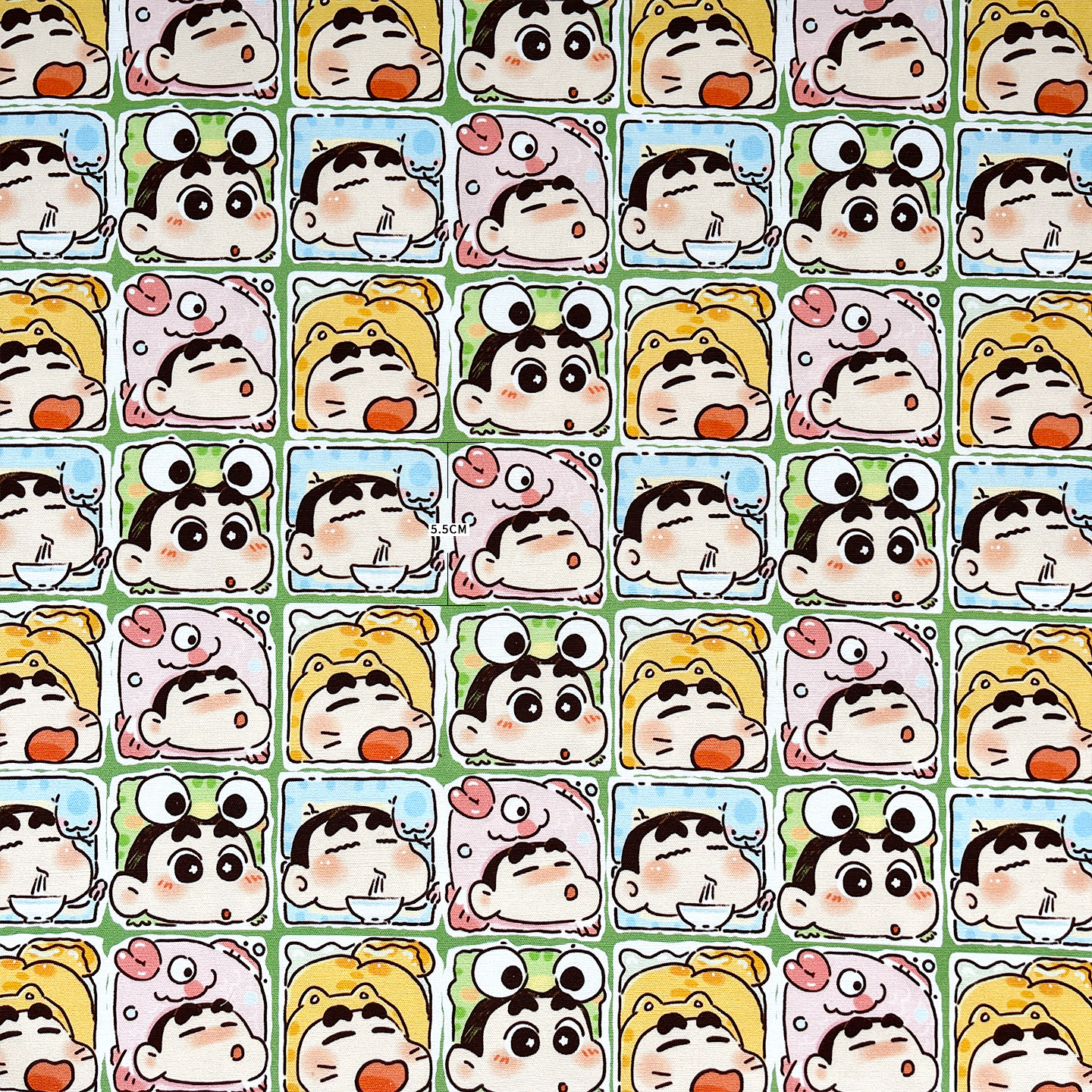 Picture of Crayon Shin-Chan 1.5m Piece of Pure Cotton Canvas, Width 1.0m Price, Bag, Jacket, Vest, Handmade DIY Fabric