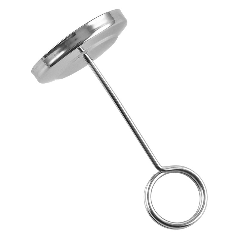 Picture of Hotel restaurant solid stainless steel plate holder vertical self-service plate card holder table number plate spot