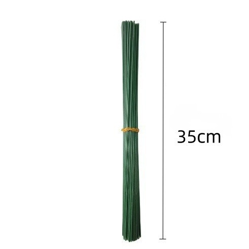 Picture of Factory straight hair twist rod No. 2 flower rod wool flower material diy hand woven 2mm coated flower rod flower stem